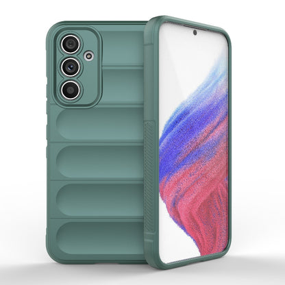 Samsung Galaxy A54 5G Magic Shield TPU + Flannel Phone Case: Durable, Non-toxic, Easy Access, Stylish Design