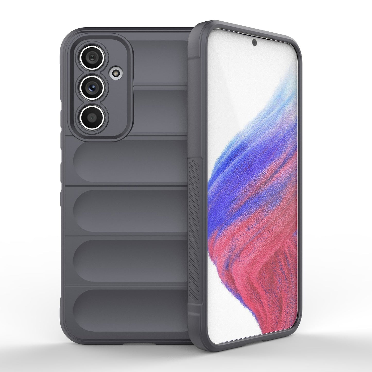 Samsung Galaxy A54 5G Magic Shield TPU + Flannel Phone Case: Durable, Non-toxic, Easy Access, Stylish Design