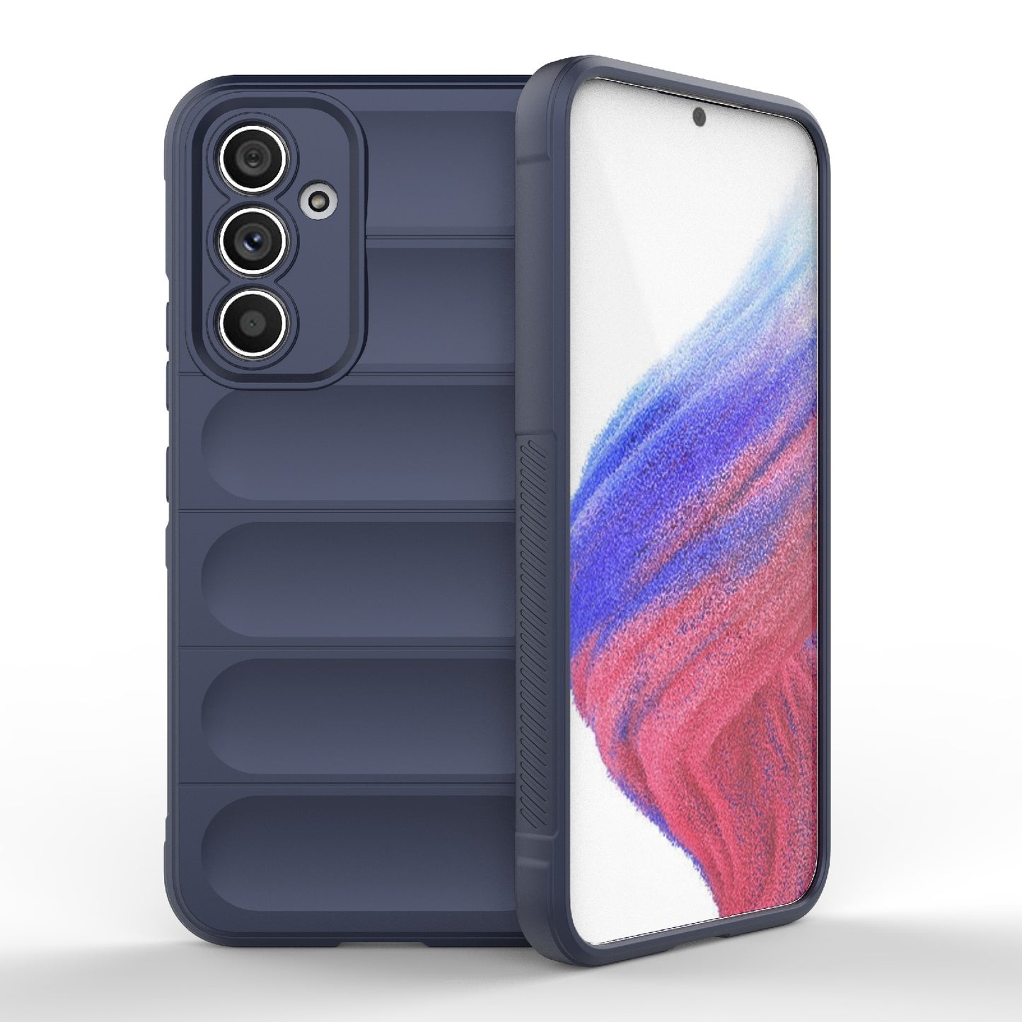 Samsung Galaxy A54 5G Magic Shield TPU + Flannel Phone Case: Durable, Non-toxic, Easy Access, Stylish Design