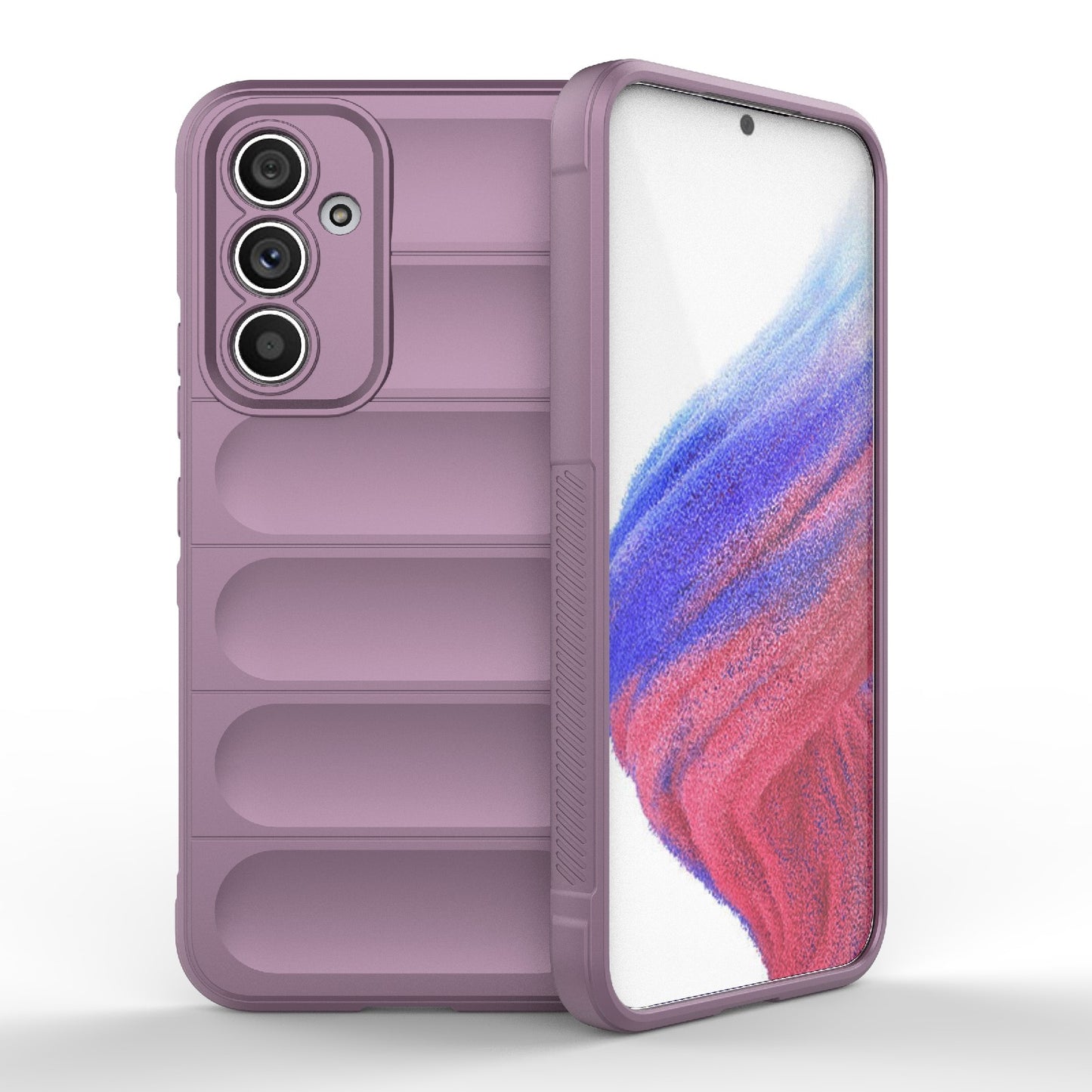 Samsung Galaxy A54 5G Magic Shield TPU + Flannel Phone Case: Durable, Non-toxic, Easy Access, Stylish Design
