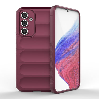 Samsung Galaxy A54 5G Magic Shield TPU + Flannel Phone Case: Durable, Non-toxic, Easy Access, Stylish Design