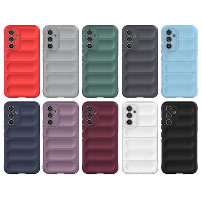 Samsung Galaxy A54 5G Magic Shield TPU + Flannel Phone Case: Durable, Non-toxic, Easy Access, Stylish Design