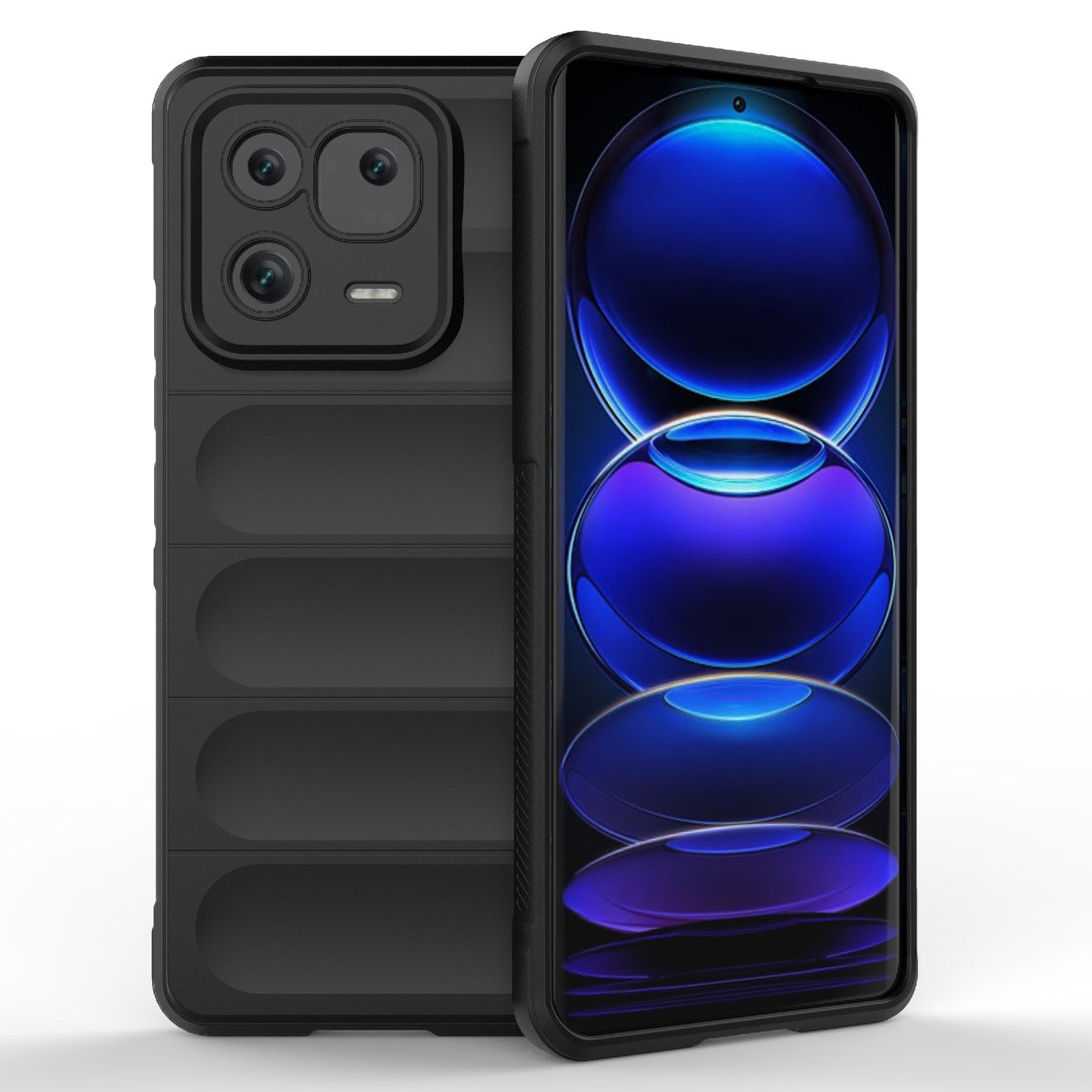 Xiaomi 13 Pro 5G Magic Shield TPU + Flannel Phone Case: Durable, Non-toxic, Easy Access, Stylish Design