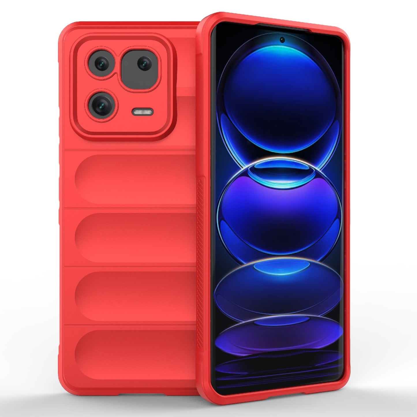 Xiaomi 13 Pro 5G Magic Shield TPU + Flannel Phone Case: Durable, Non-toxic, Easy Access, Stylish Design