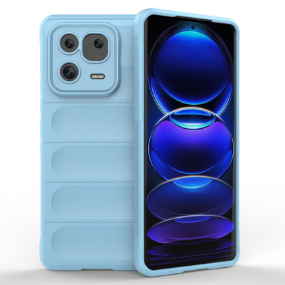 Xiaomi 13 Pro 5G Magic Shield TPU + Flannel Phone Case: Durable, Non-toxic, Easy Access, Stylish Design