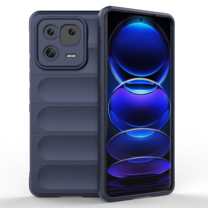 Xiaomi 13 Pro 5G Magic Shield TPU + Flannel Phone Case: Durable, Non-toxic, Easy Access, Stylish Design