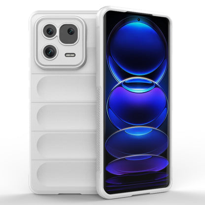 Xiaomi 13 Pro 5G Magic Shield TPU + Flannel Phone Case: Durable, Non-toxic, Easy Access, Stylish Design