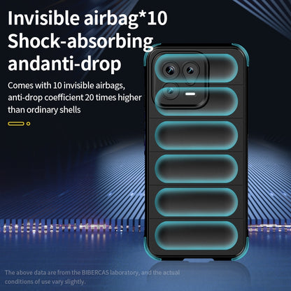 Xiaomi 13 Magic Shield TPU + Flannel Phone Case: Durable, Non-toxic, Easy Access, Stylish Design