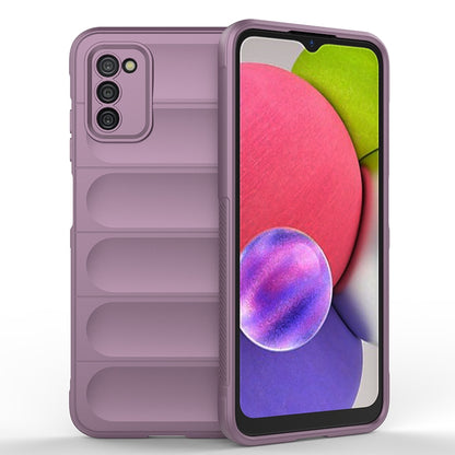 Samsung Galaxy A03s Magic Shield TPU + Flannel Phone Case: Durable, Non-toxic, Easy Access, Stylish Design