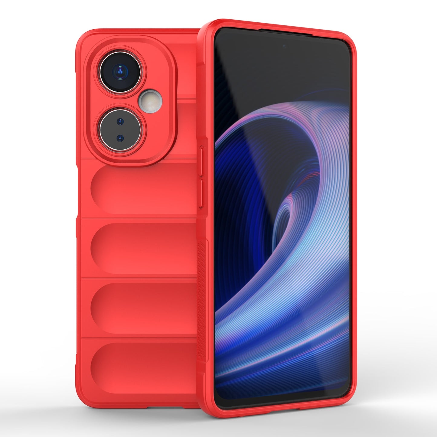 OnePlus Nord CE 3 Magic Shield TPU + Flannel Phone Case: Durable, Non-toxic, Easy Access, Stylish Design