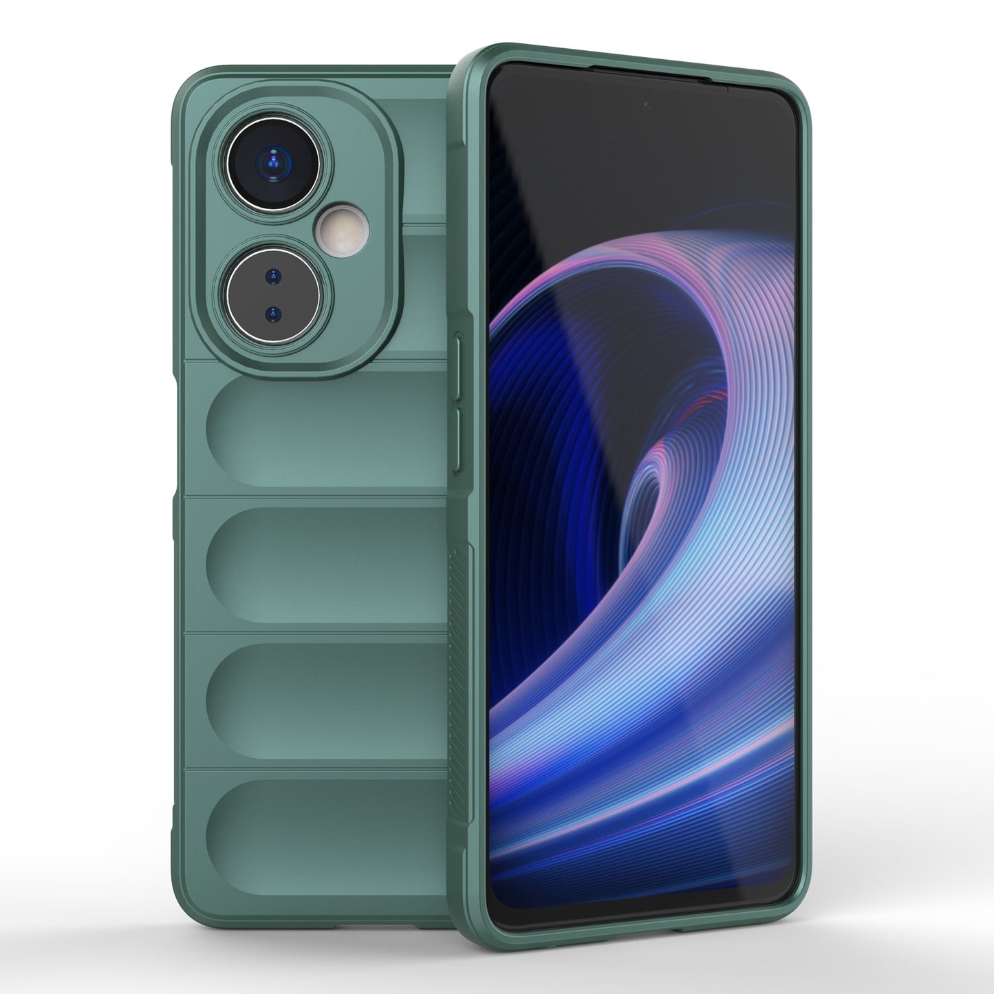 OnePlus Nord CE 3 Magic Shield TPU + Flannel Phone Case: Durable, Non-toxic, Easy Access, Stylish Design