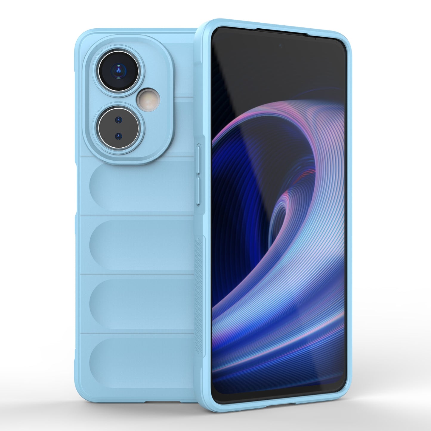 OnePlus Nord CE 3 Magic Shield TPU + Flannel Phone Case: Durable, Non-toxic, Easy Access, Stylish Design
