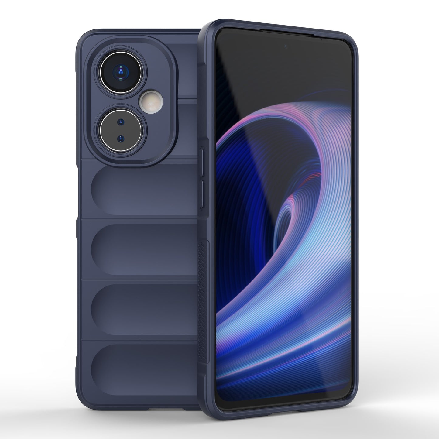 OnePlus Nord CE 3 Magic Shield TPU + Flannel Phone Case: Durable, Non-toxic, Easy Access, Stylish Design