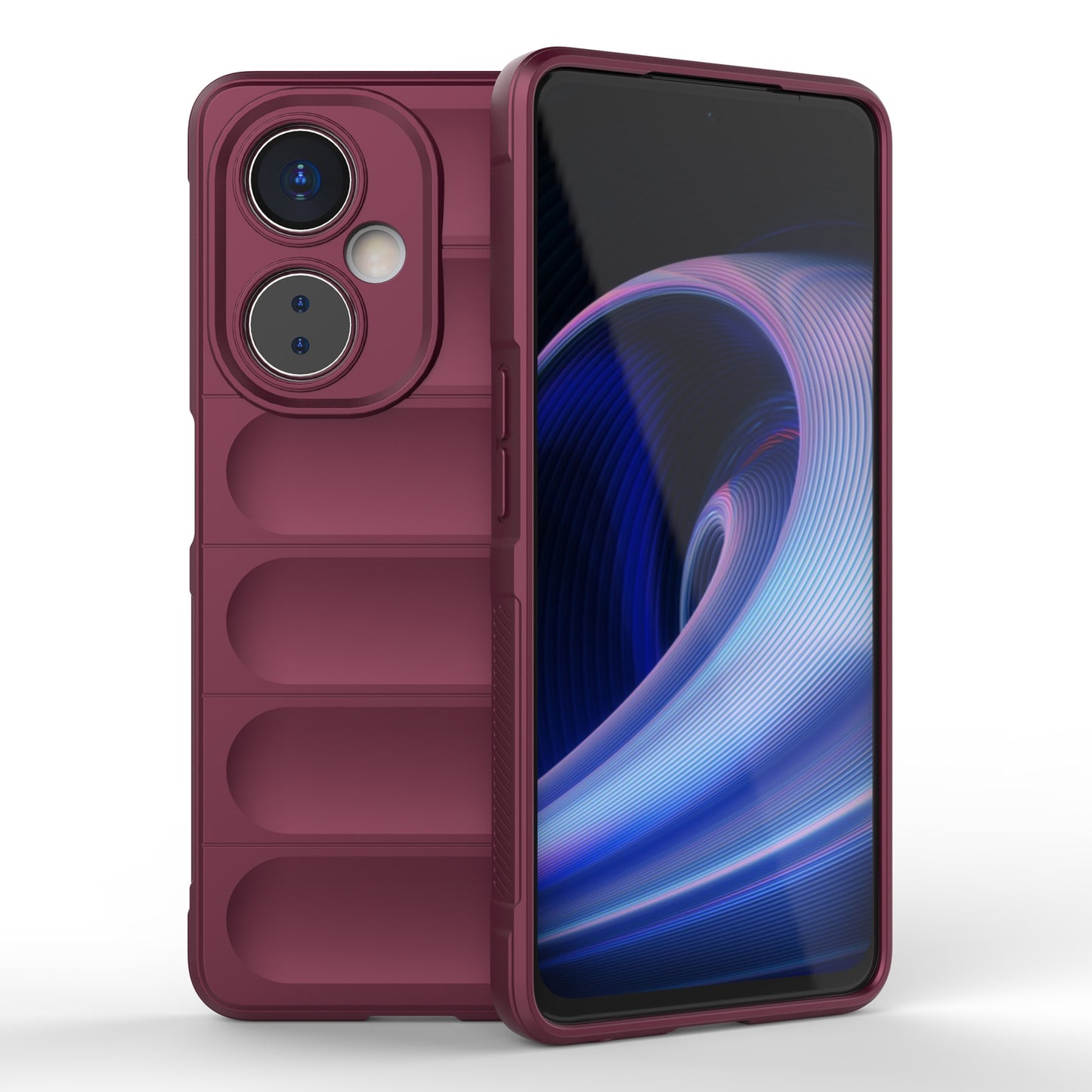 OnePlus Nord CE 3 Magic Shield TPU + Flannel Phone Case: Durable, Non-toxic, Easy Access, Stylish Design