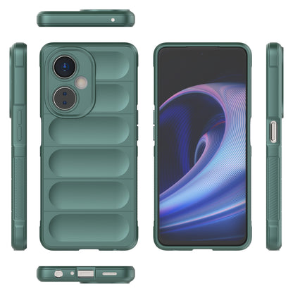 OnePlus Nord CE 3 Magic Shield TPU + Flannel Phone Case: Durable, Non-toxic, Easy Access, Stylish Design