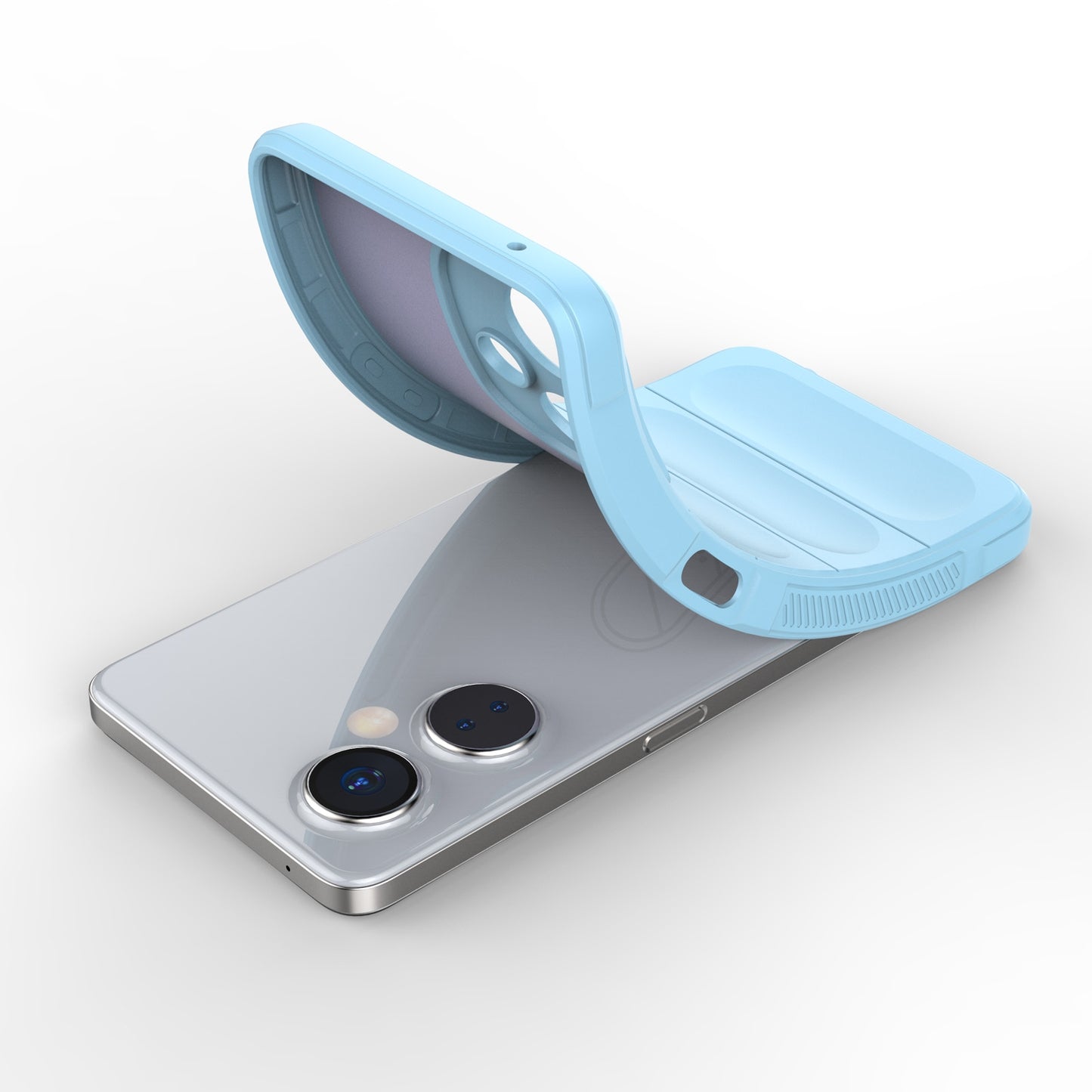 OnePlus Nord CE 3 Magic Shield TPU + Flannel Phone Case: Durable, Non-toxic, Easy Access, Stylish Design