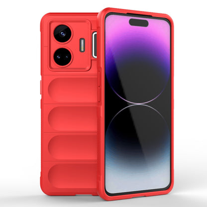 Realme GT Neo 5 5G Magic Shield TPU + Flannel Phone Case: Durable, Non-toxic, Easy Access, Stylish Design