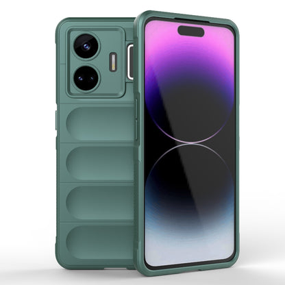 Realme GT Neo 5 5G Magic Shield TPU + Flannel Phone Case: Durable, Non-toxic, Easy Access, Stylish Design