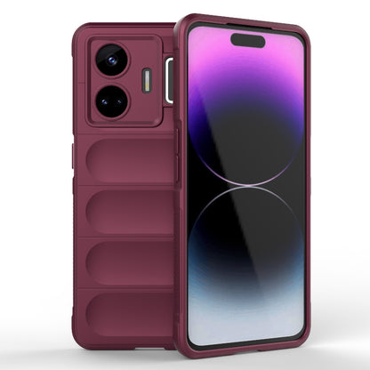 Realme GT Neo 5 5G Magic Shield TPU + Flannel Phone Case: Durable, Non-toxic, Easy Access, Stylish Design