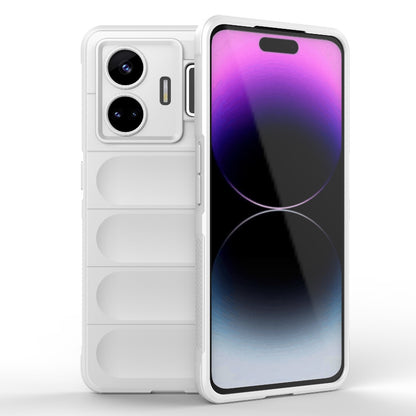 Realme GT Neo 5 5G Magic Shield TPU + Flannel Phone Case: Durable, Non-toxic, Easy Access, Stylish Design