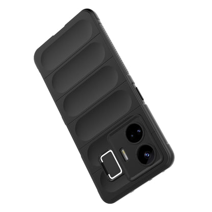 Realme GT Neo 5 5G Magic Shield TPU + Flannel Phone Case: Durable, Non-toxic, Easy Access, Stylish Design