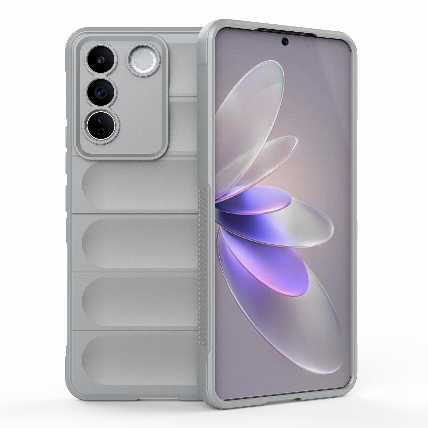 vivo S16e 5G Magic Shield TPU + Flannel Phone Case: Durable, Non-toxic, Easy Access, Stylish Design