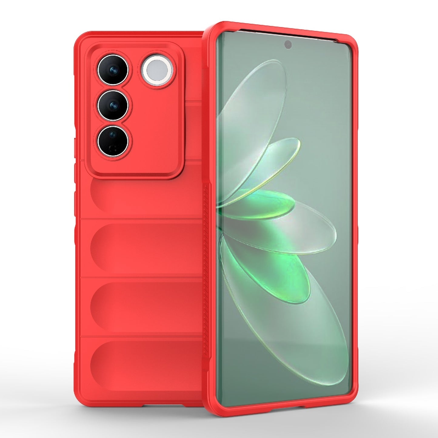 vivo S16 Pro 5G Magic Shield TPU + Flannel Phone Case: Durable, Non-toxic, Easy Access, Stylish Design