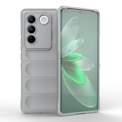 vivo S16 Pro 5G Magic Shield TPU + Flannel Phone Case: Durable, Non-toxic, Easy Access, Stylish Design