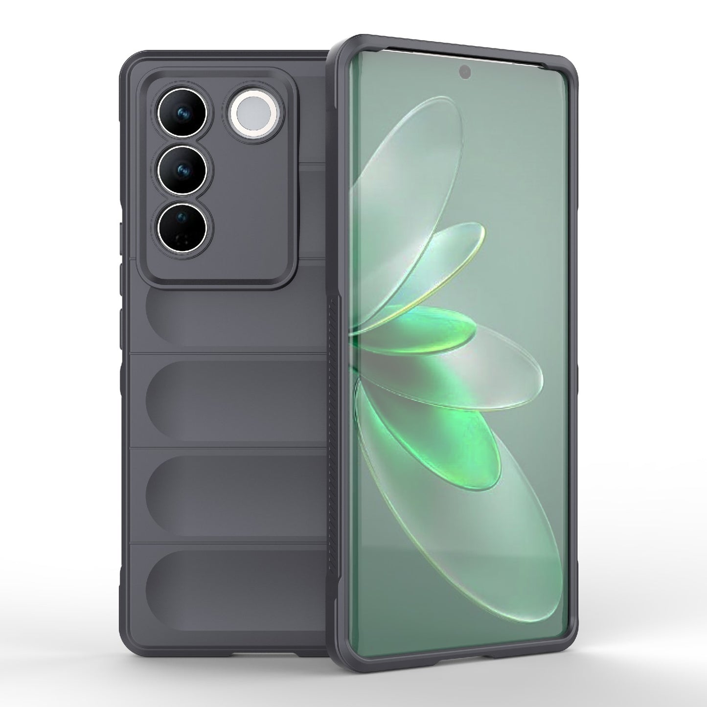 vivo S16 Pro 5G Magic Shield TPU + Flannel Phone Case: Durable, Non-toxic, Easy Access, Stylish Design