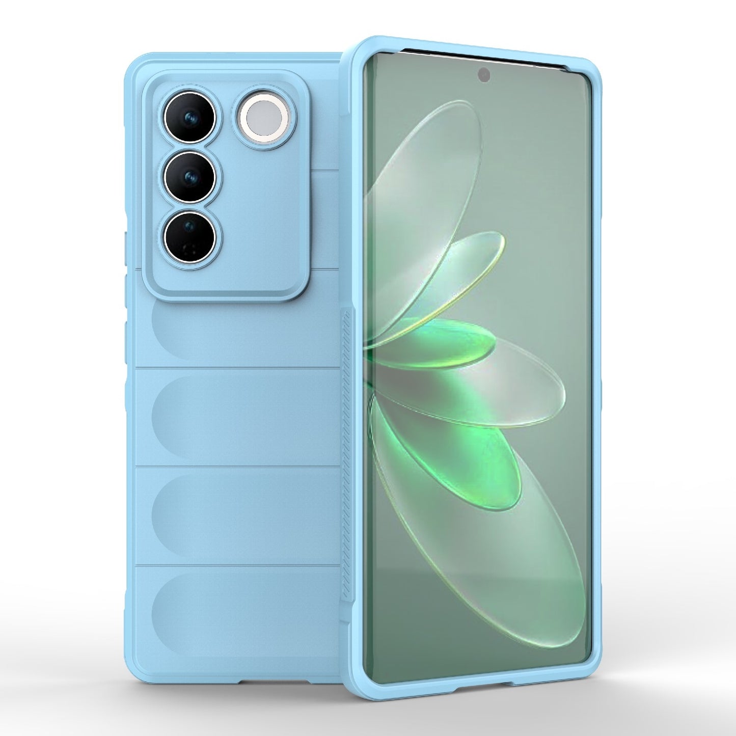 vivo S16 Pro 5G Magic Shield TPU + Flannel Phone Case: Durable, Non-toxic, Easy Access, Stylish Design