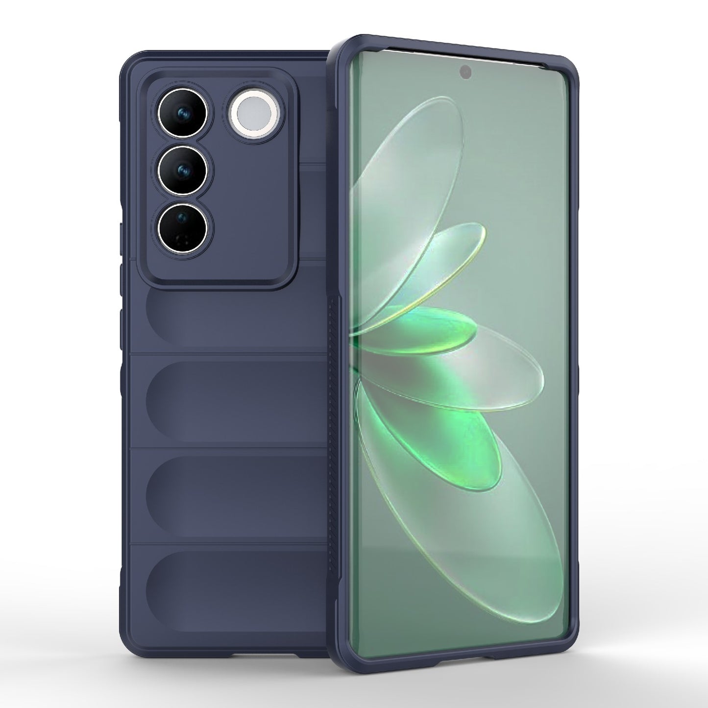 vivo S16 Pro 5G Magic Shield TPU + Flannel Phone Case: Durable, Non-toxic, Easy Access, Stylish Design