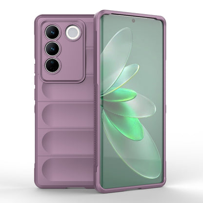 vivo S16 Pro 5G Magic Shield TPU + Flannel Phone Case: Durable, Non-toxic, Easy Access, Stylish Design