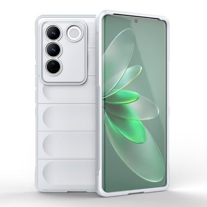 vivo S16 Pro 5G Magic Shield TPU + Flannel Phone Case: Durable, Non-toxic, Easy Access, Stylish Design
