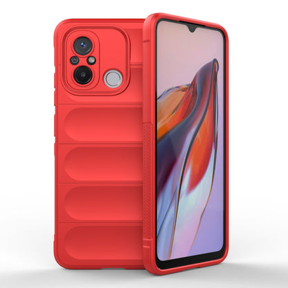 Xiaomi Redmi 12C Magic Shield TPU + Flannel Phone Case: Durable, Non-toxic, Easy Access, Stylish Design