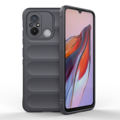 Xiaomi Redmi 12C Magic Shield TPU + Flannel Phone Case: Durable, Non-toxic, Easy Access, Stylish Design