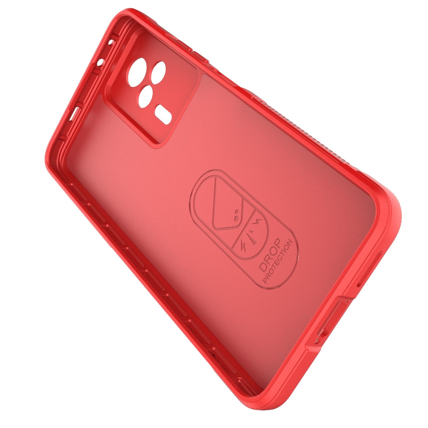 Xiaomi Redmi K60E 5G Magic Shield TPU + Flannel Phone Case: Durable, Non-toxic, Easy Access, Stylish Design
