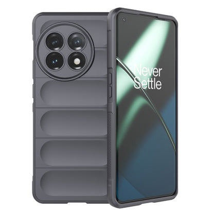 OnePlus 11 5G Magic Shield TPU + Flannel Phone Case: Durable, Non-toxic, Easy Access, Stylish Design