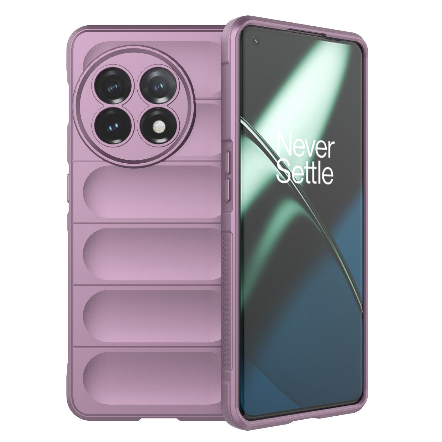 OnePlus 11 5G Magic Shield TPU + Flannel Phone Case: Durable, Non-toxic, Easy Access, Stylish Design