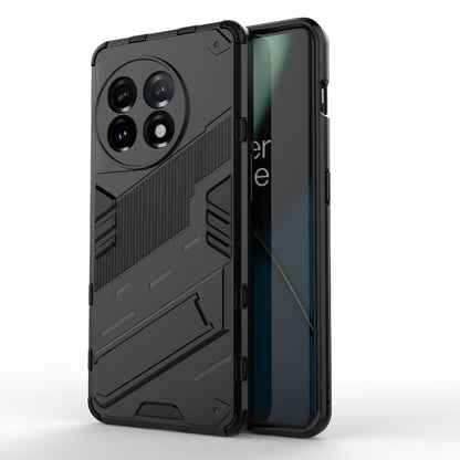 OnePlus 11 5G Shockproof Phone Case - Punk Armor 2-in-1 PC + TPU with Invisible Holder