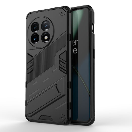 OnePlus 11 5G Shockproof Phone Case - Punk Armor 2-in-1 PC + TPU with Invisible Holder
