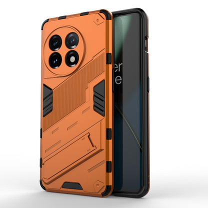 OnePlus 11 5G Shockproof Phone Case - Punk Armor 2-in-1 PC + TPU with Invisible Holder