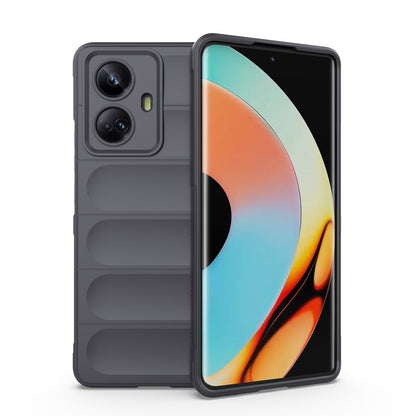 Realme 10 Pro+ 5G Magic Shield TPU + Flannel Phone Case: Durable, Non-toxic, Easy Access, Stylish Design