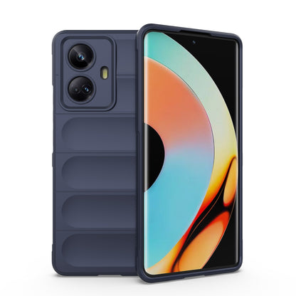 Realme 10 Pro+ 5G Magic Shield TPU + Flannel Phone Case: Durable, Non-toxic, Easy Access, Stylish Design