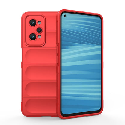 Realme GT2 Magic Shield TPU + Flannel Phone Case: Durable, Non-toxic, Easy Access, Stylish Design