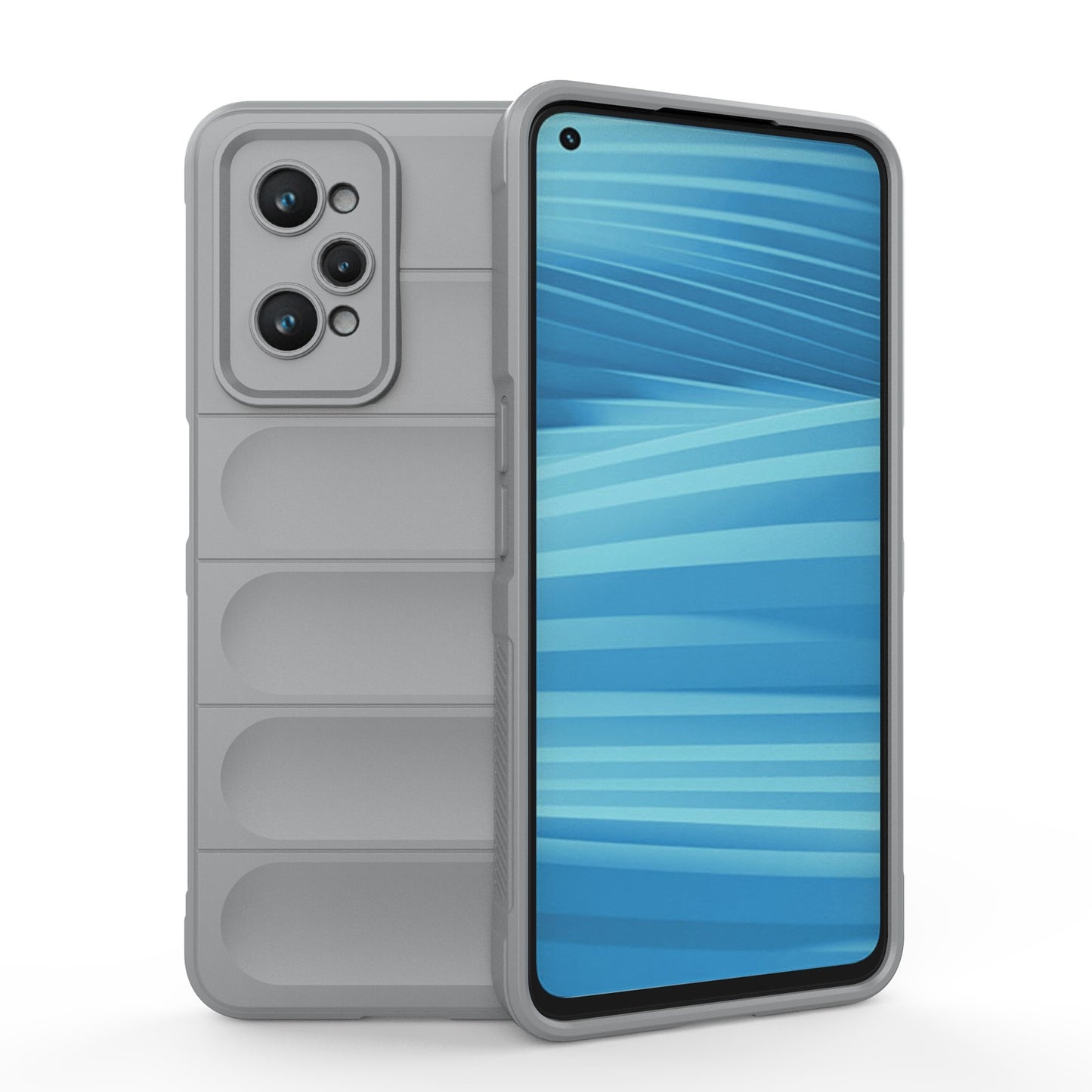 Realme GT2 Magic Shield TPU + Flannel Phone Case: Durable, Non-toxic, Easy Access, Stylish Design
