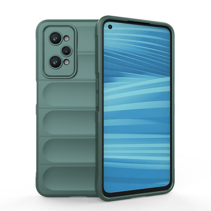 Realme GT2 Magic Shield TPU + Flannel Phone Case: Durable, Non-toxic, Easy Access, Stylish Design