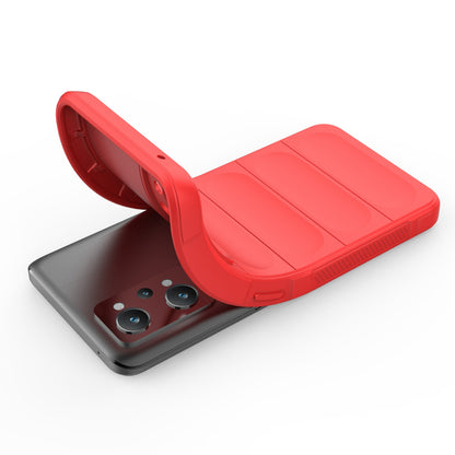 Realme GT2 Magic Shield TPU + Flannel Phone Case: Durable, Non-toxic, Easy Access, Stylish Design