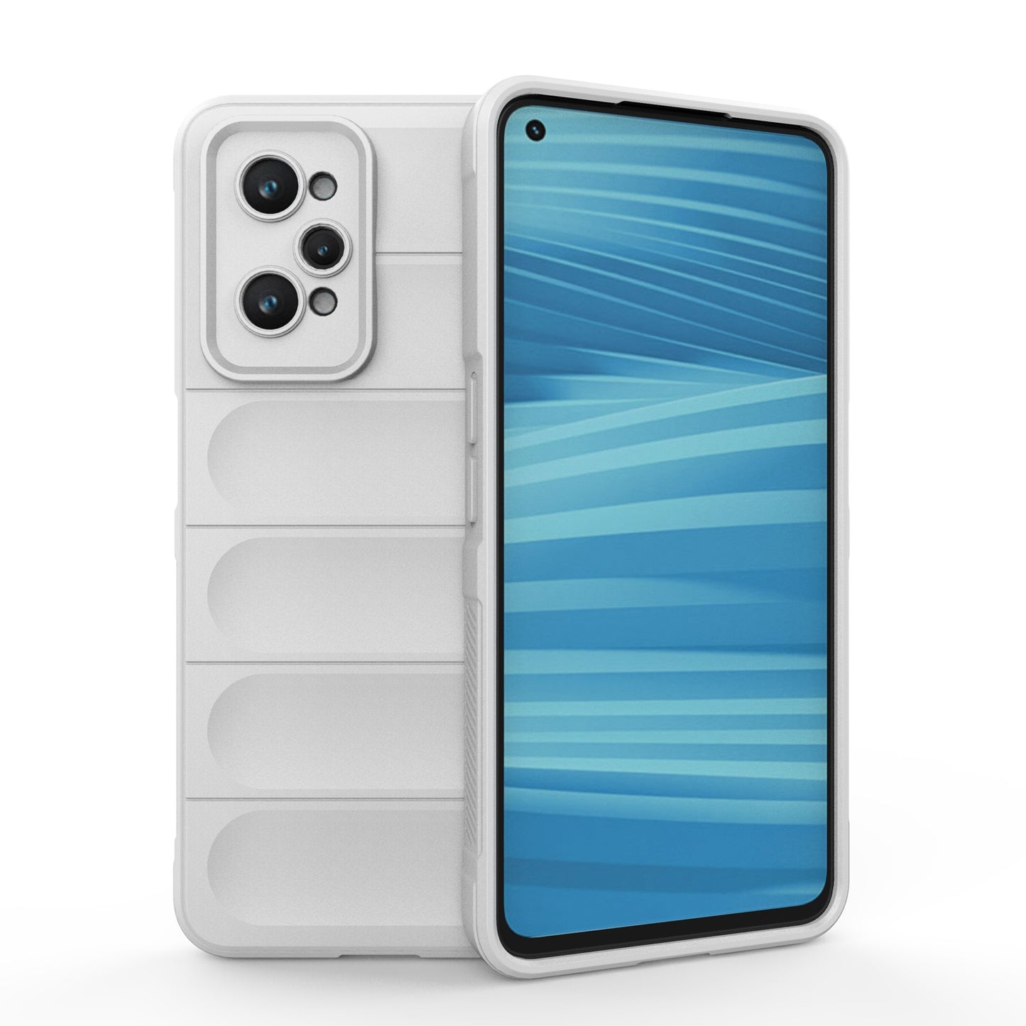 Realme GT2 Magic Shield TPU + Flannel Phone Case: Durable, Non-toxic, Easy Access, Stylish Design