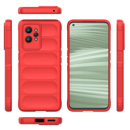 Realme GT2 Pro Magic Shield TPU + Flannel Phone Case: Durable, Non-toxic, Easy Access, Stylish Design
