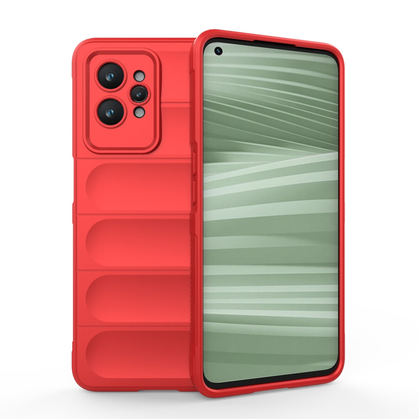 Realme GT2 Pro Magic Shield TPU + Flannel Phone Case: Durable, Non-toxic, Easy Access, Stylish Design